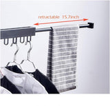 FOLDING CLOTHES HANGER | ALUMINUM CLOTH DRYING RACK 3 Folded | Free Shipping in UAE !